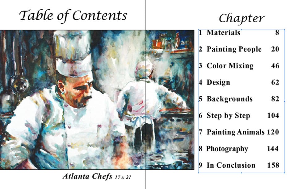 screen shot 2014-03-21 at 43731 pm 2 A table of contents for the book atlantic chefs